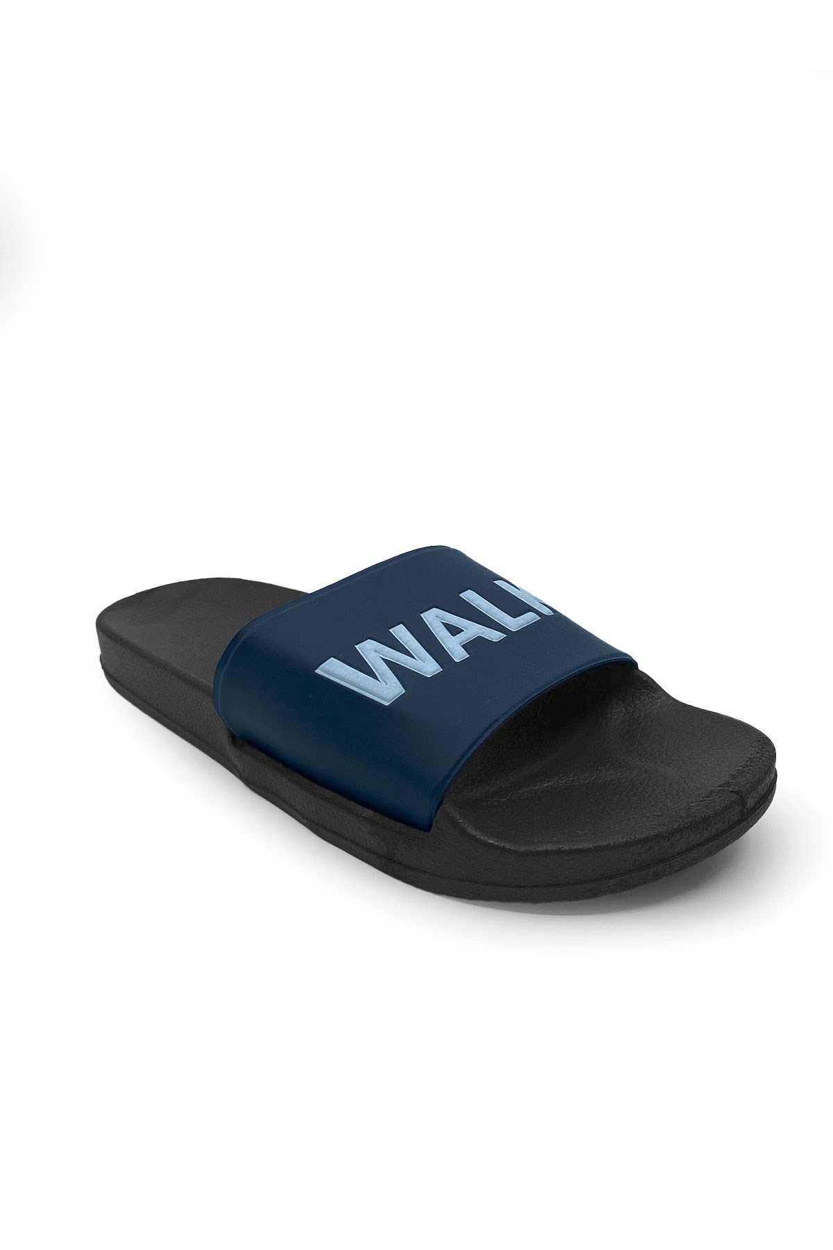Walk Bold Lacivert Beyaz Havuz Plaj Günlük Erkek Terlik