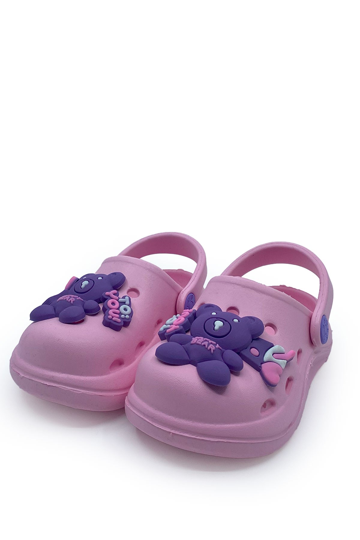 Pembe Ayıcıklı Kız Çocuk Terlik&Sandalet