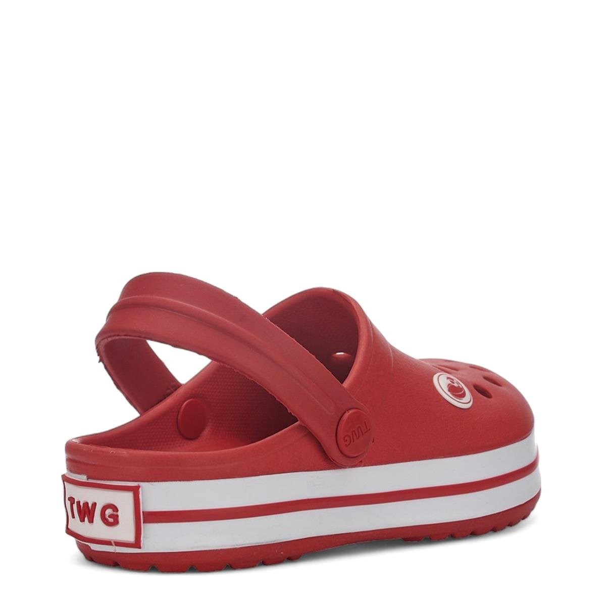 Kırmızı Ortopedik Günlük Unisex Çocuk Terlik&Sandalet