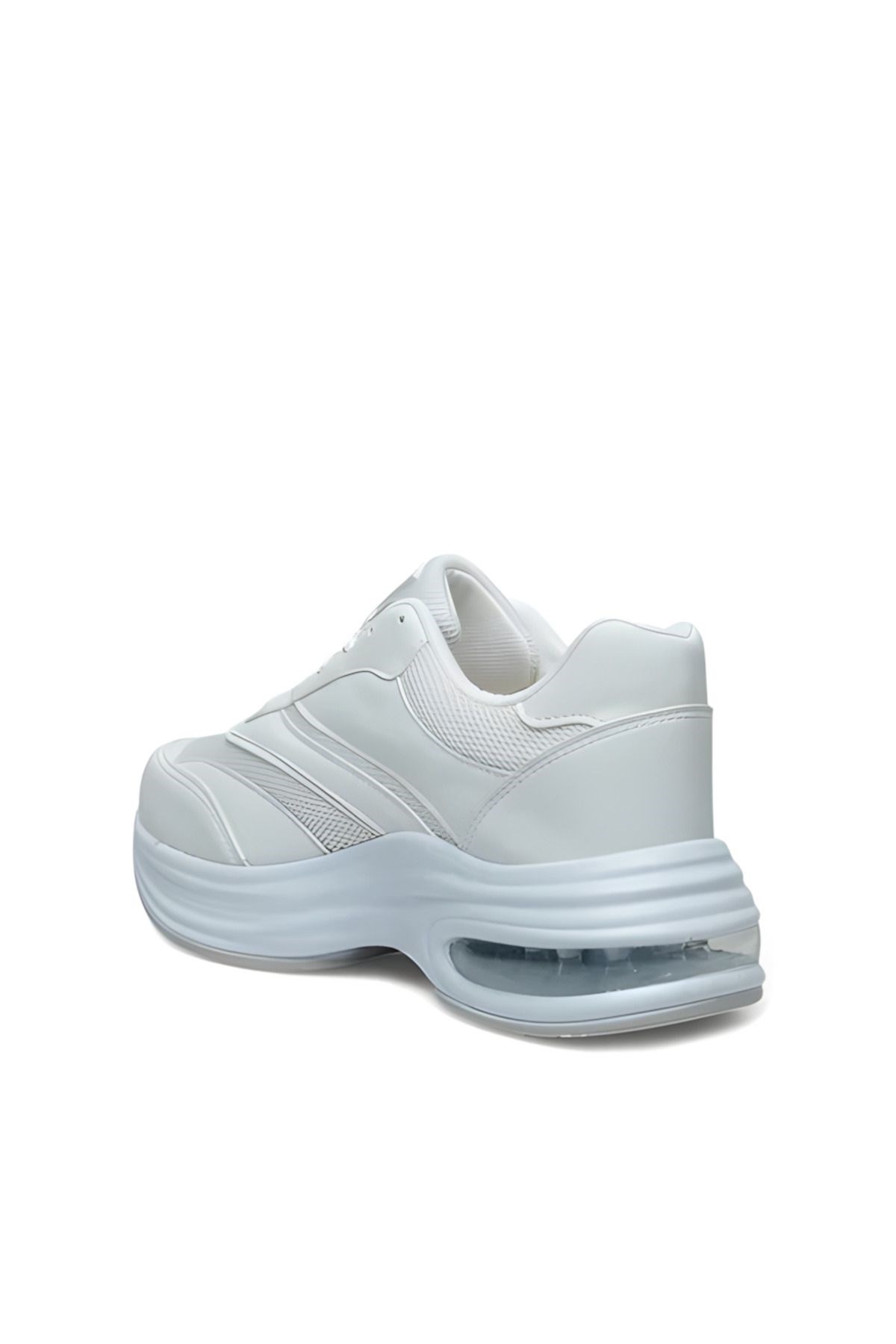Kadın Beyaz Anorak Konforlu Hafif Sneaker Günlük Koşu Spor Ayakkabı