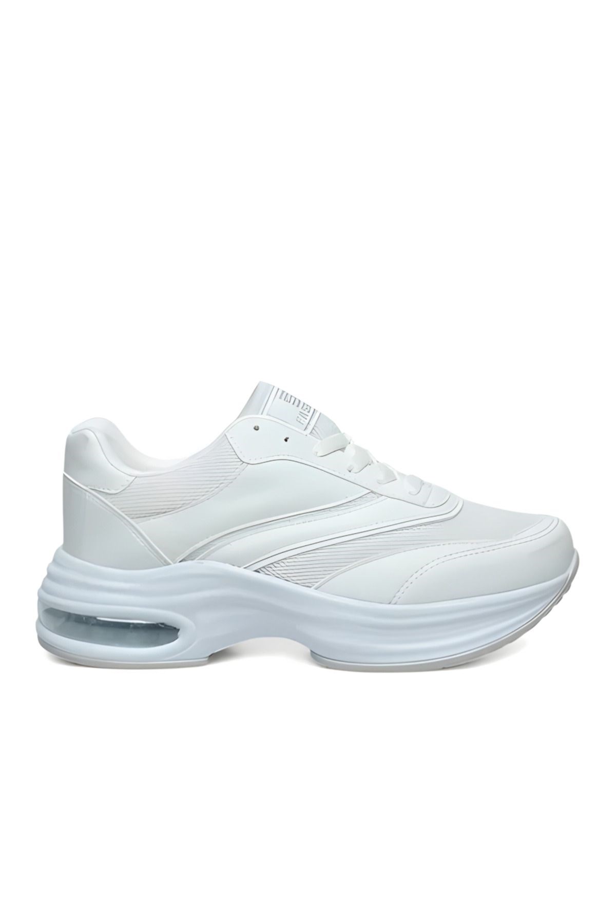 Kadın Beyaz Anorak Konforlu Hafif Sneaker Günlük Koşu Spor Ayakkabı