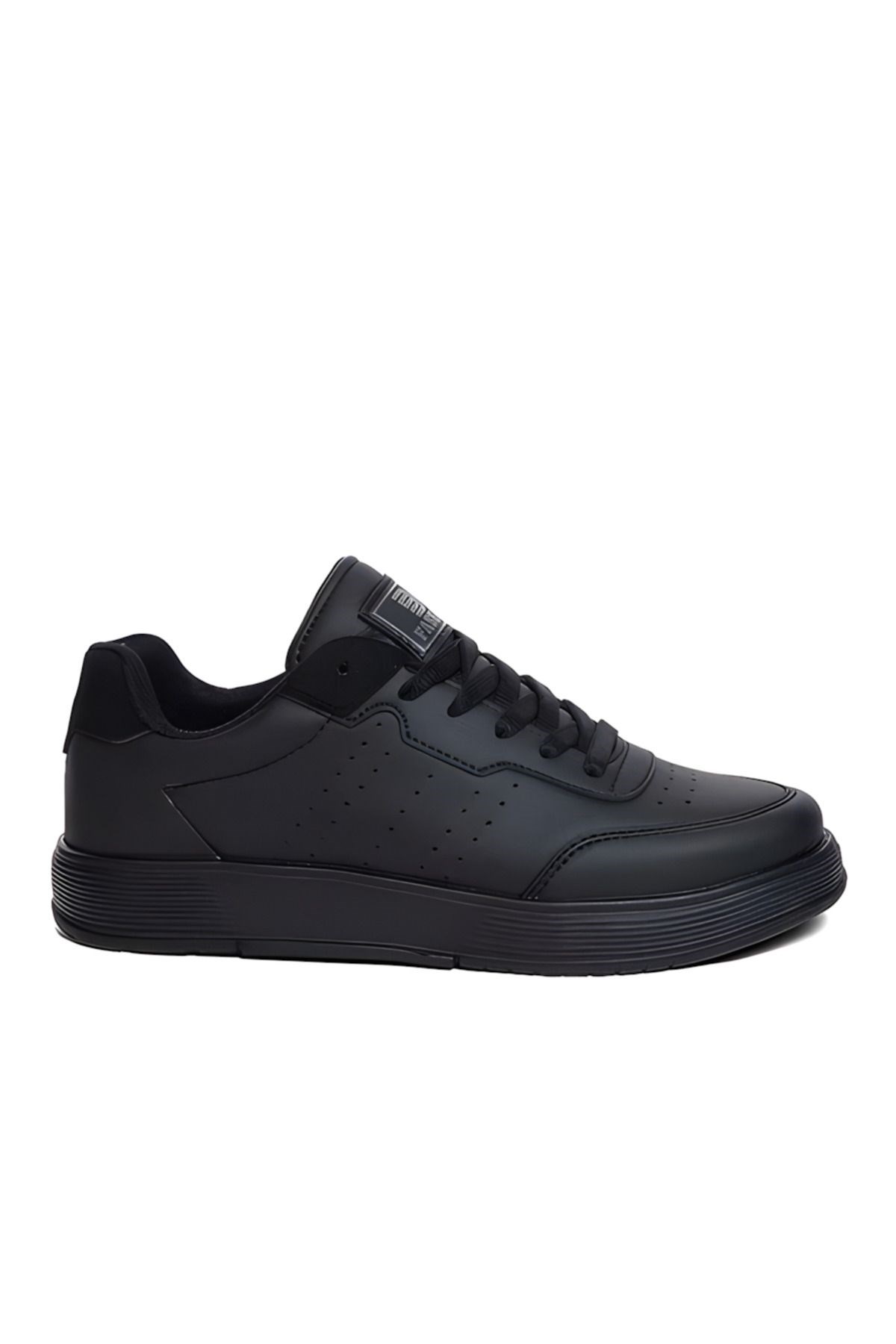 Siyah Unisex Hafif Rahat Taban Günlük Yürüyüş Sneaker Spor Ayakkabı