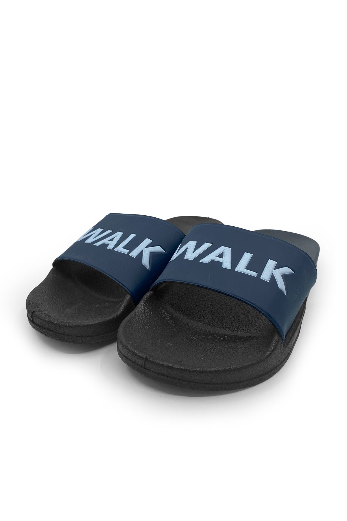 Walk Bold Lacivert Beyaz Havuz Plaj Günlük Erkek Terlik