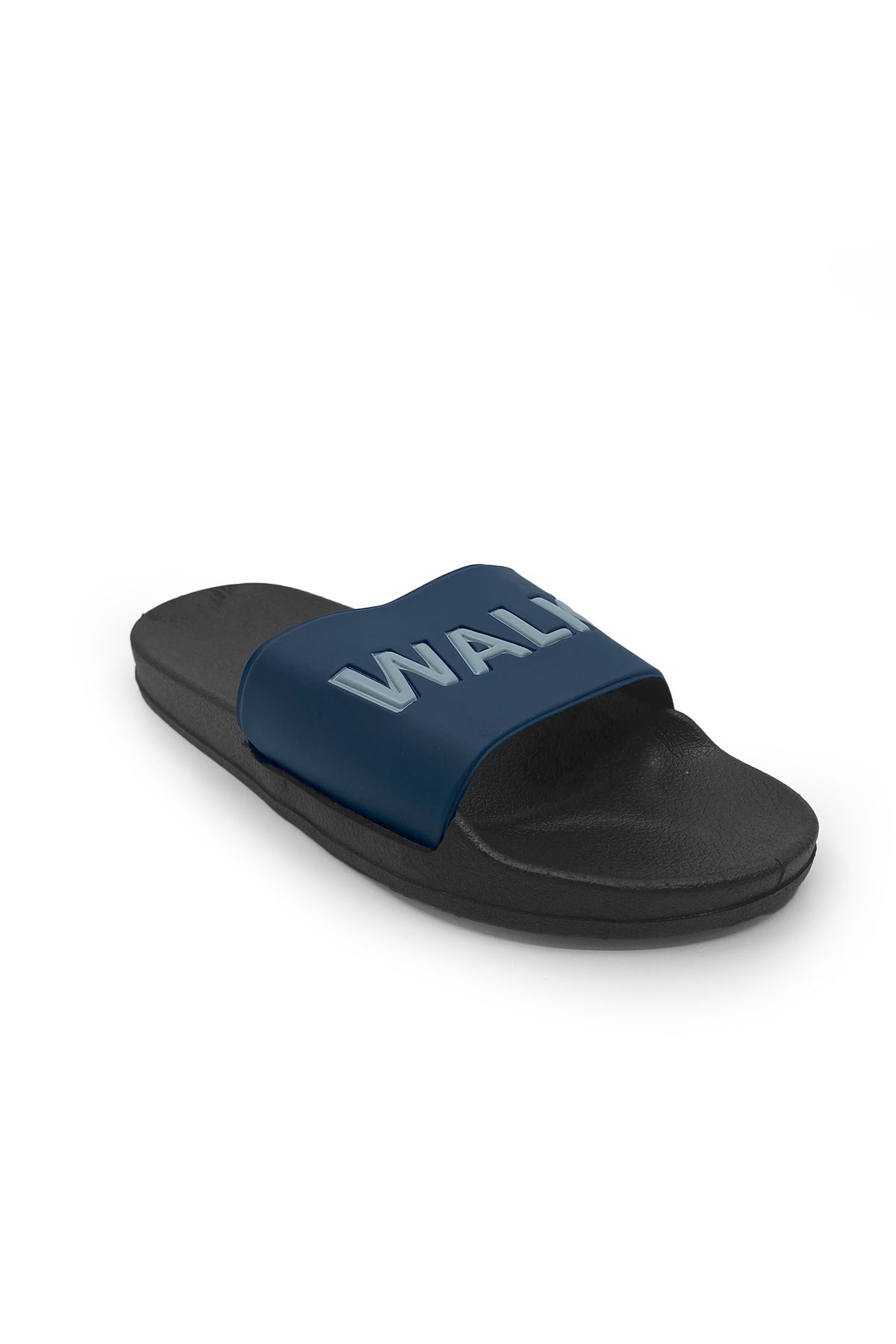Walk Lacivert Gri Havuz Plaj Günlük Erkek Terlik