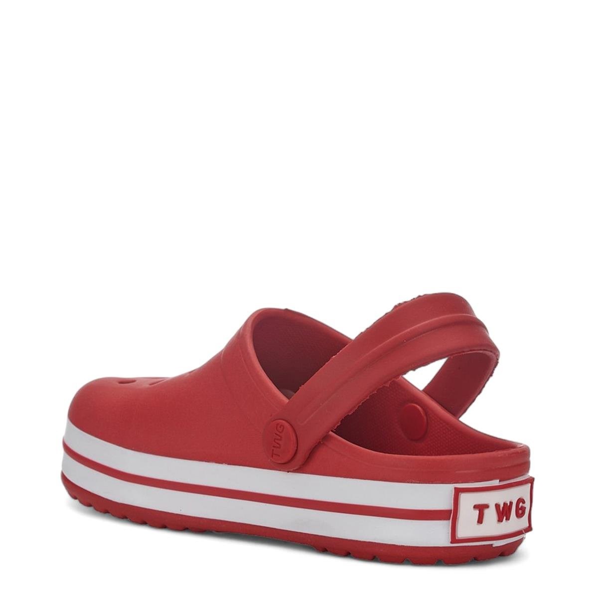 Kırmızı Ortopedik Günlük Unisex Çocuk Terlik&Sandalet