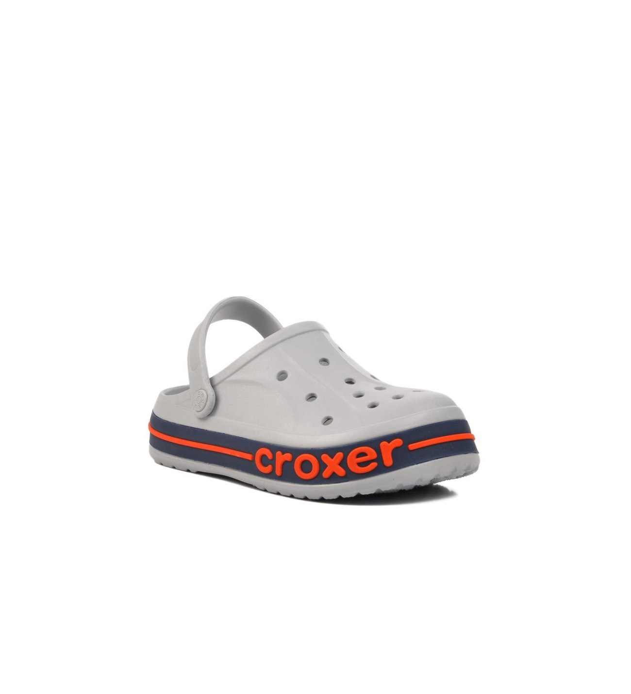Croxer Gri Unisex Ortopedik Doktor Aşçı Hastane Plaj ve Günlük Ev Terliği