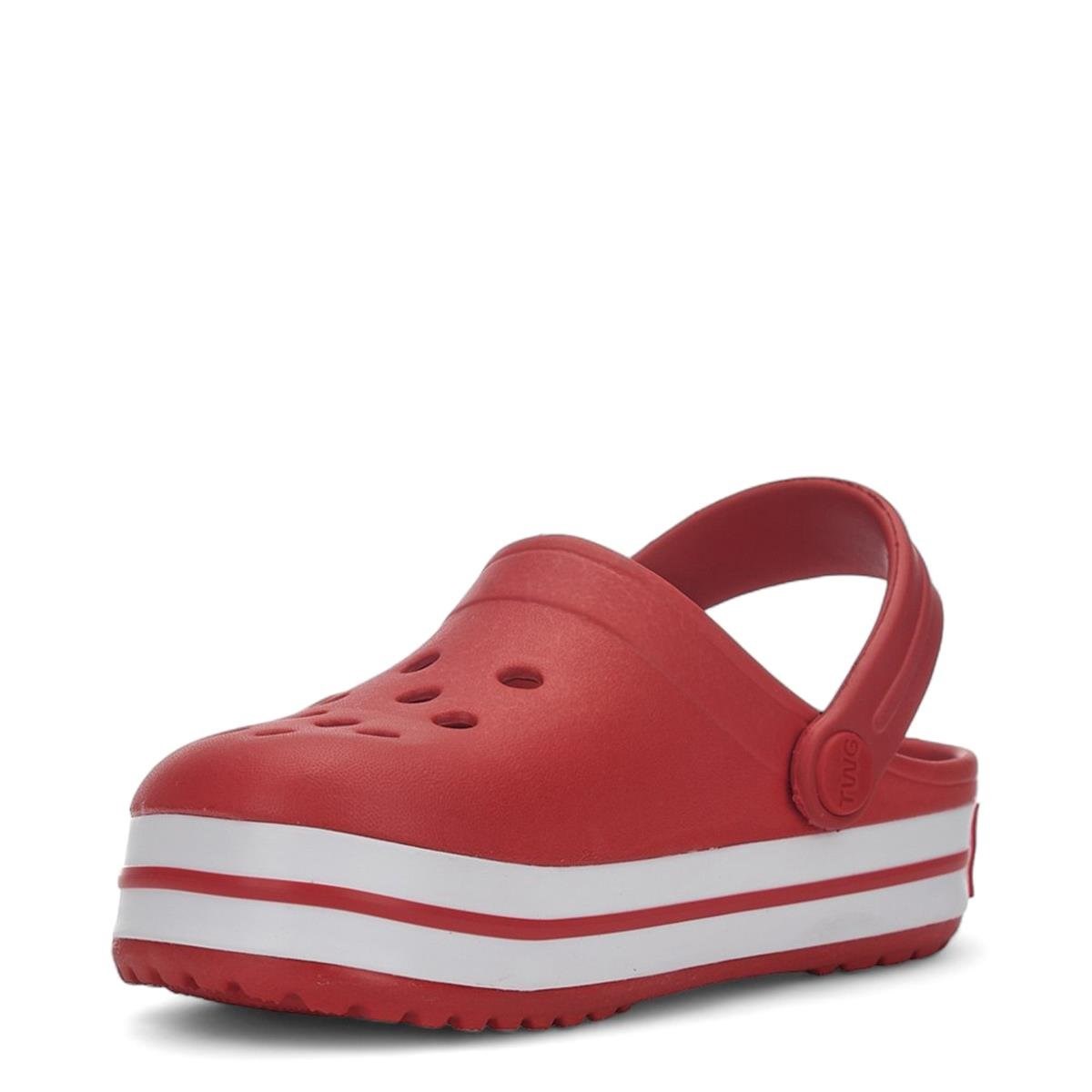 Kırmızı Ortopedik Günlük Unisex Çocuk Terlik&Sandalet